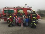 Feuerwehr Göpfritz/Wild besucht den Kindergarten