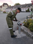 Überprüfung der Wasserentnahmestellen in Göpfritz August 2018