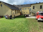 Räumungsübung in der Volksschule Göpfritz/Wild