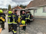 Scheunenbrand in Scheideldorf