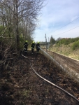 Bahndammbrand auf der Franz-Josephs-Bahn