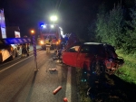 Schwerer Verkehrsunfall auf der LB2 am Brunnerberg