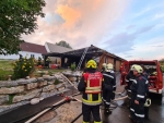 Wohnhausbrand in Bernschlag