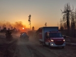 Waldbrand am TÜPL Allentsteig