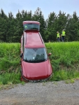 Schwerer Verkehrsunfall mit zwei beteiligten Fahrzeugen auf der LB2