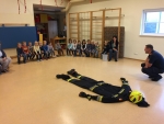 Feuerwehr Göpfritz/Wild besucht den Kindergarten