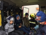 Feuerwehr Göpfritz/Wild besucht den Kindergarten