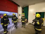 Übung Bekämpfung eines Fahrzeugbrandes