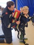 Feuerwehr Göpfritz/Wild besucht den Kindergarten