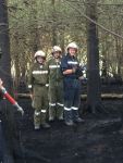 Waldbrand in Sparbach