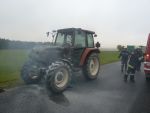 Traktorbrand auf der L8038