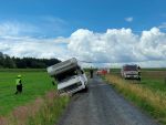 Schwierige Wohnmobilbergung im Auwiesenweg
