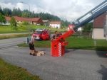 Massive Unwetterfront trifft Waldviertler-Zentralraum