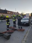 Fahrzeugbergung auf der Hauptstraße