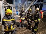 Brand im Pelletswerk