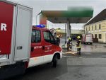 Treibstoffaustritt auf Tankstelle