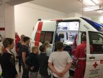 Besuch beim Roten Kreuz Allentsteig durch die Feuerwehrjugend